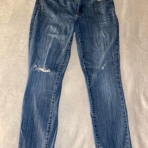 💎 Tommy Hilfiger Distressed Blue Skinny Jeans Size 8